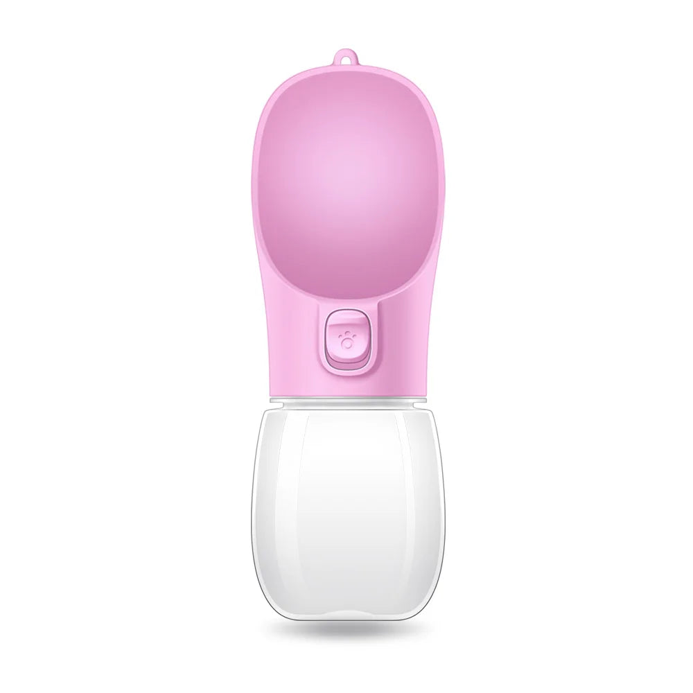 BOTIPET™ es una botella portátil con cuenco integrado, ideal para mantener a tu perro o gato hidratado en cualquier momento.
