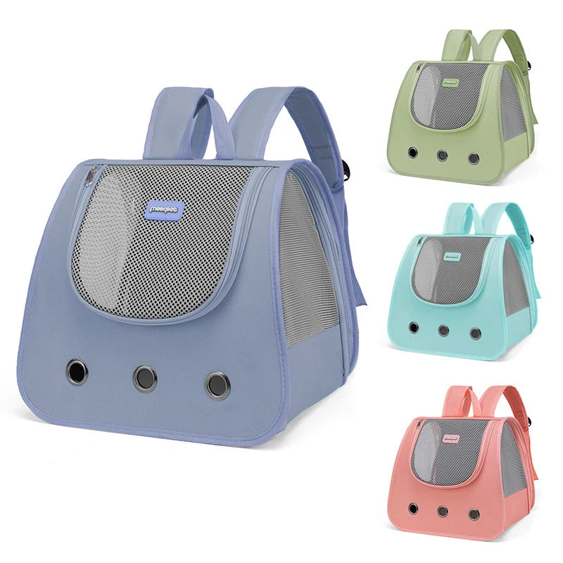 Ventura™ — Mochila Panorámica Plegable para Gatos y Perros Pequeños