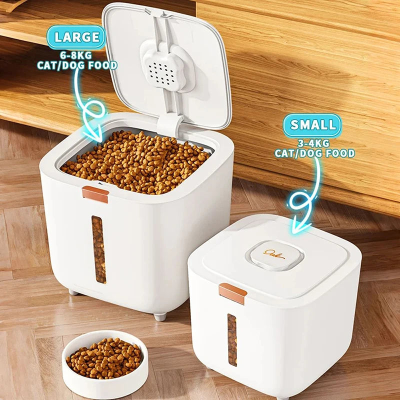 CÚBICO™ contenedor de comida para perros