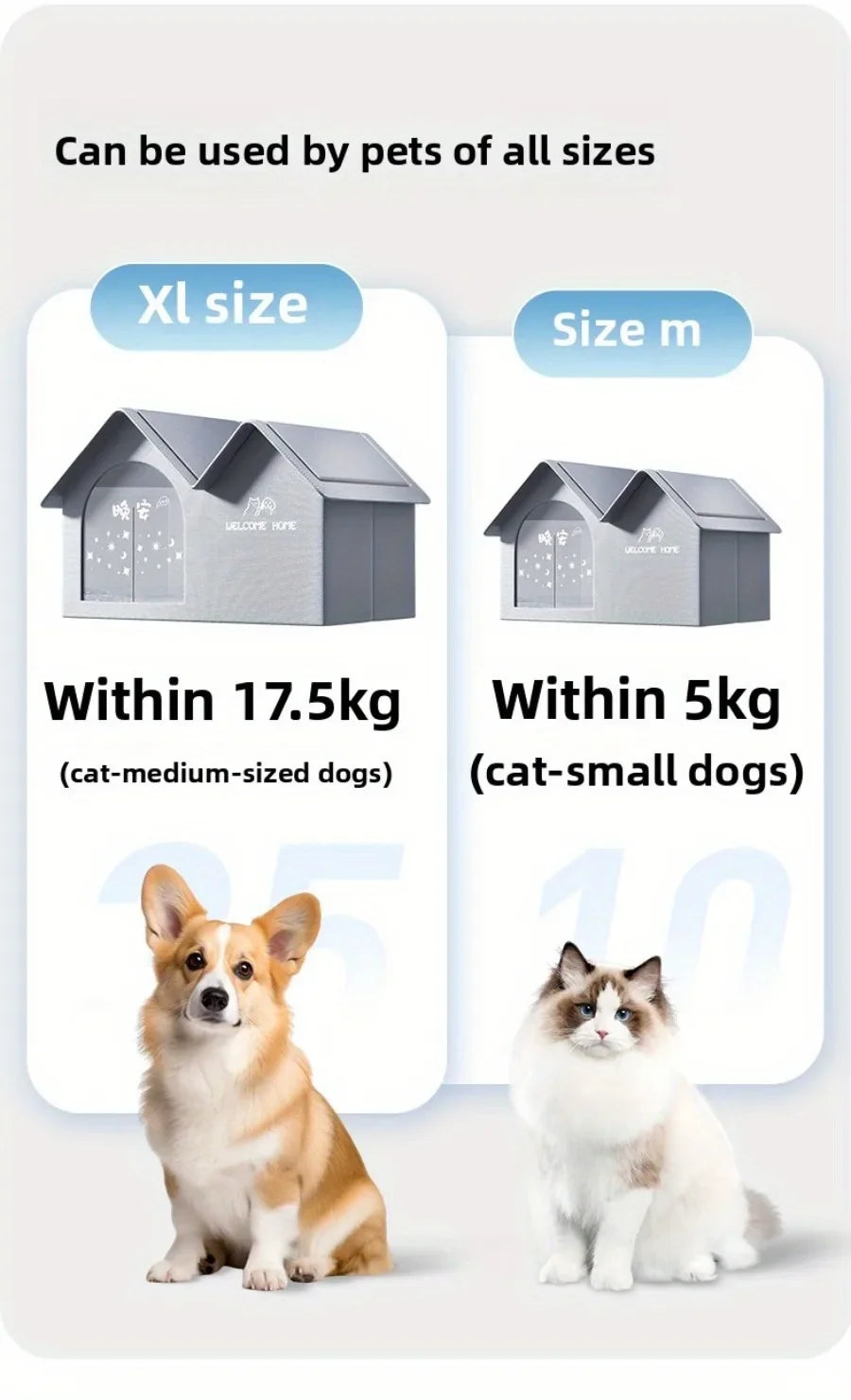 PetSleep™ — Hogar Cálido y Fresco para Todas las Estaciones