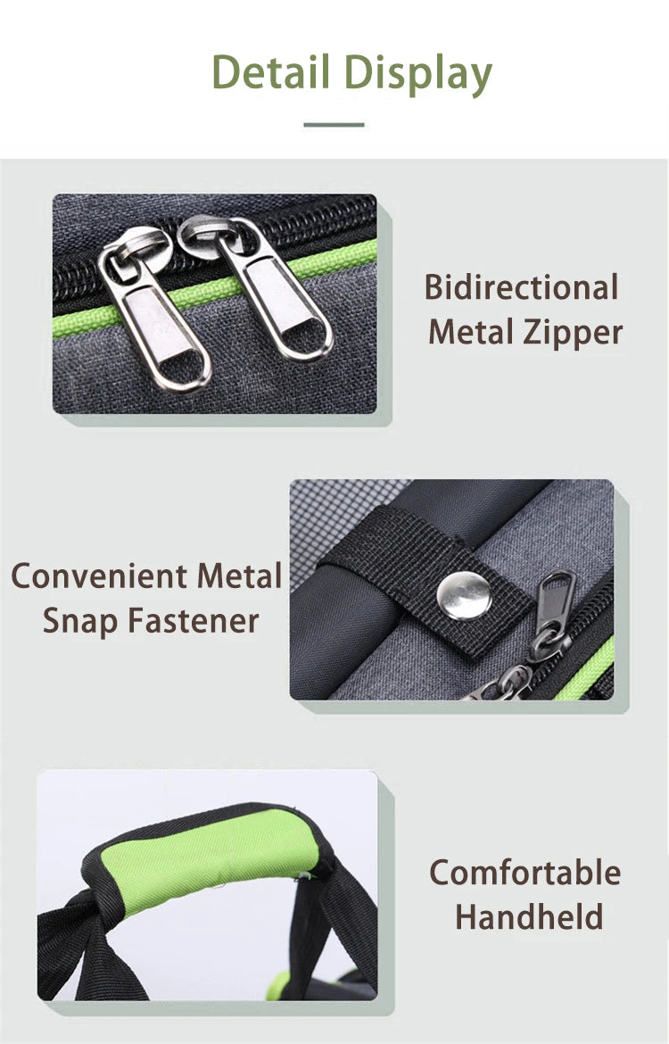 Nébula™ — Transportín Suave y Plegable para Gatos