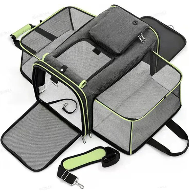 Nébula™ — Transportín Suave y Plegable para Gatos