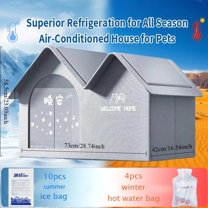 PetSleep™ — Hogar Cálido y Fresco para Todas las Estaciones