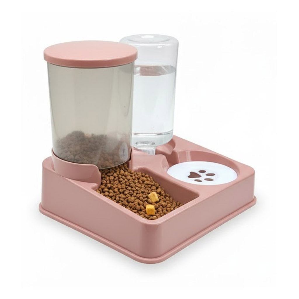 DUOPET™ - accesorio 2 en 1 para agua y compartimento para pienso seco