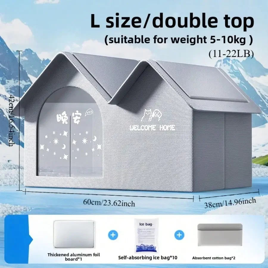 PetSleep™ — Hogar Cálido y Fresco para Todas las Estaciones