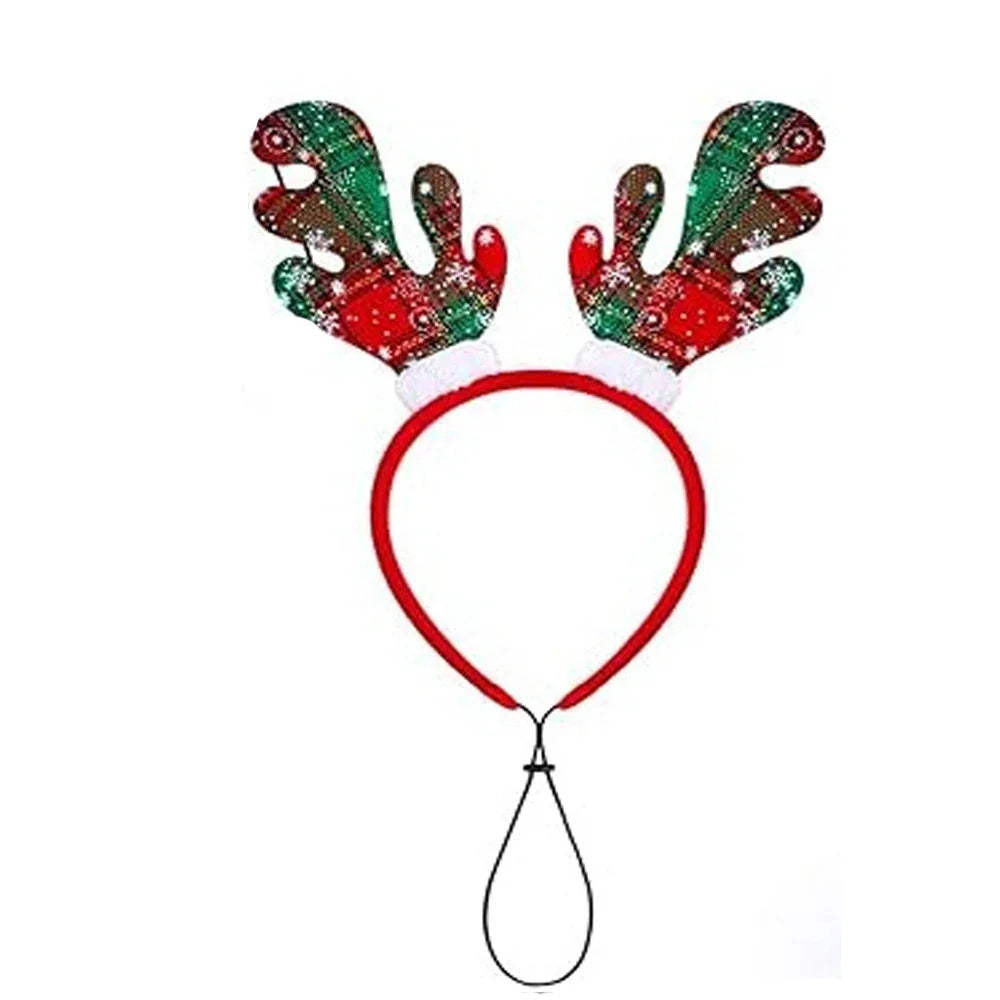 ASTAPET™ – Diadema navideña con astas para perros y gatos