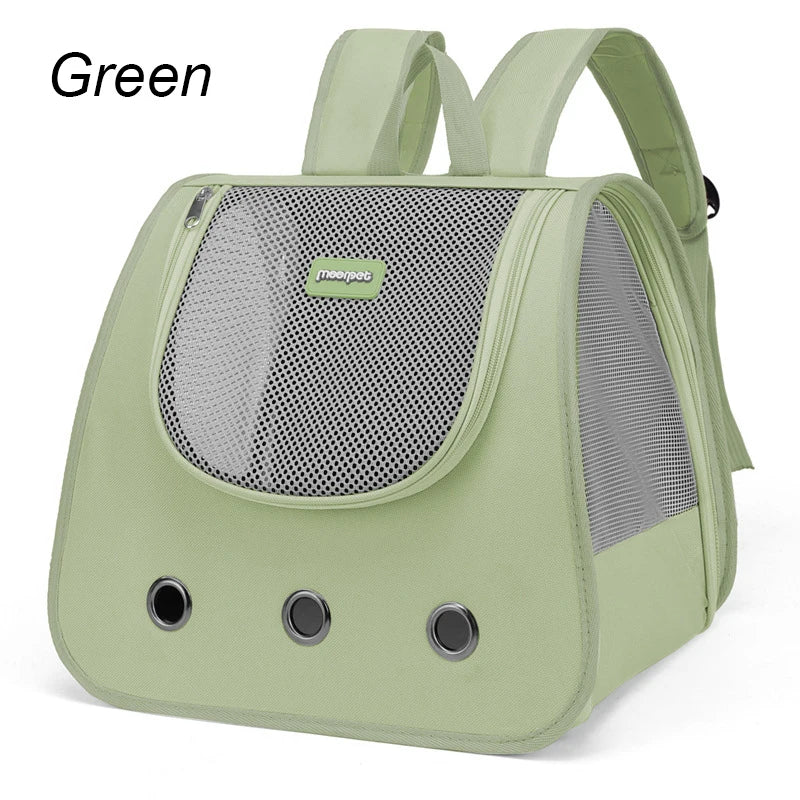 Ventura™ — Mochila Panorámica Plegable para Gatos y Perros Pequeños