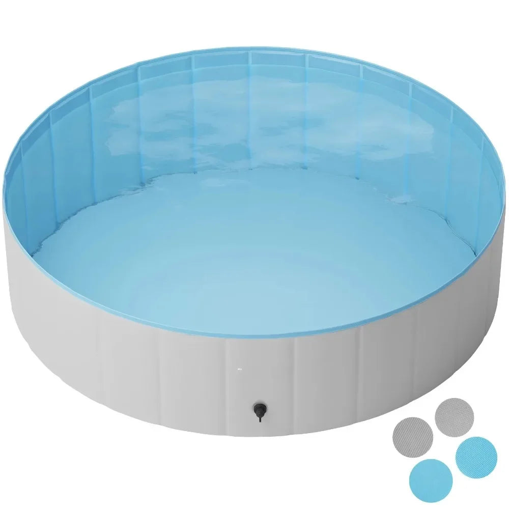 DogFold™ Piscina para Perros – Portátil, Plegable y Resistente