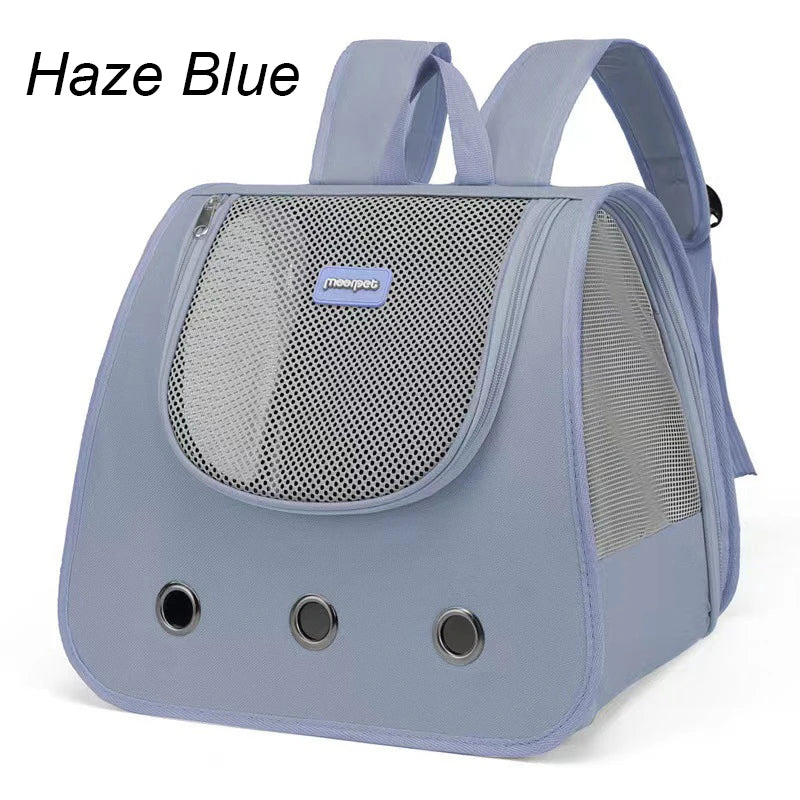 Ventura™ — Mochila Panorámica Plegable para Gatos y Perros Pequeños
