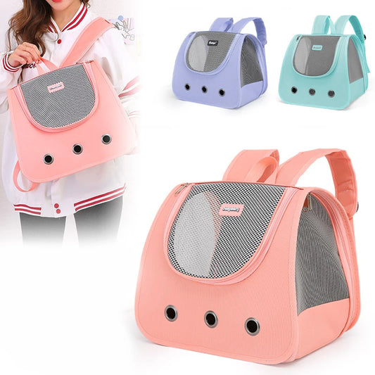 Ventura™ — Mochila Panorámica Plegable para Gatos y Perros Pequeños