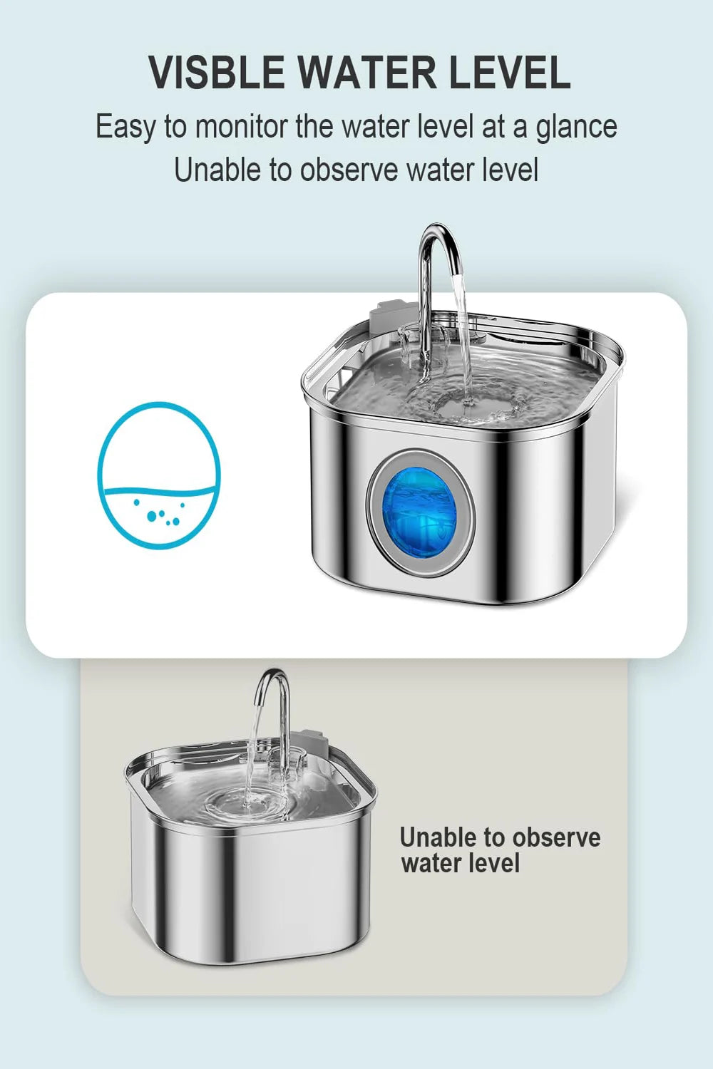 FRESKO™ es un comedero compacto con dispensador de agua incorporado, diseñado para cuidadores que valoran la limpieza, el orden y la practicidad en la rutina diaria.