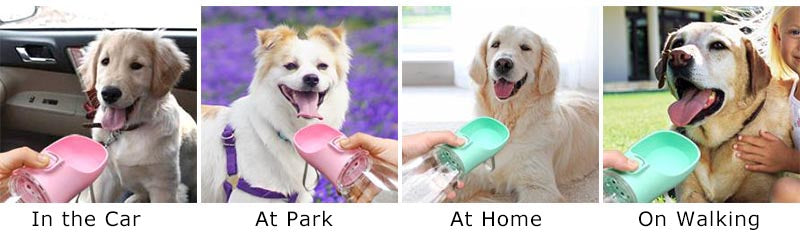 BOTIPET™ es una botella portátil con cuenco integrado, ideal para mantener a tu perro o gato hidratado en cualquier momento.