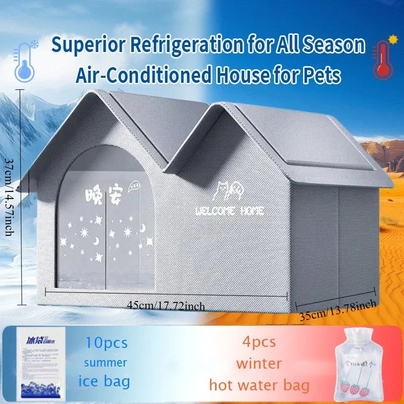 PetSleep™ — Hogar Cálido y Fresco para Todas las Estaciones