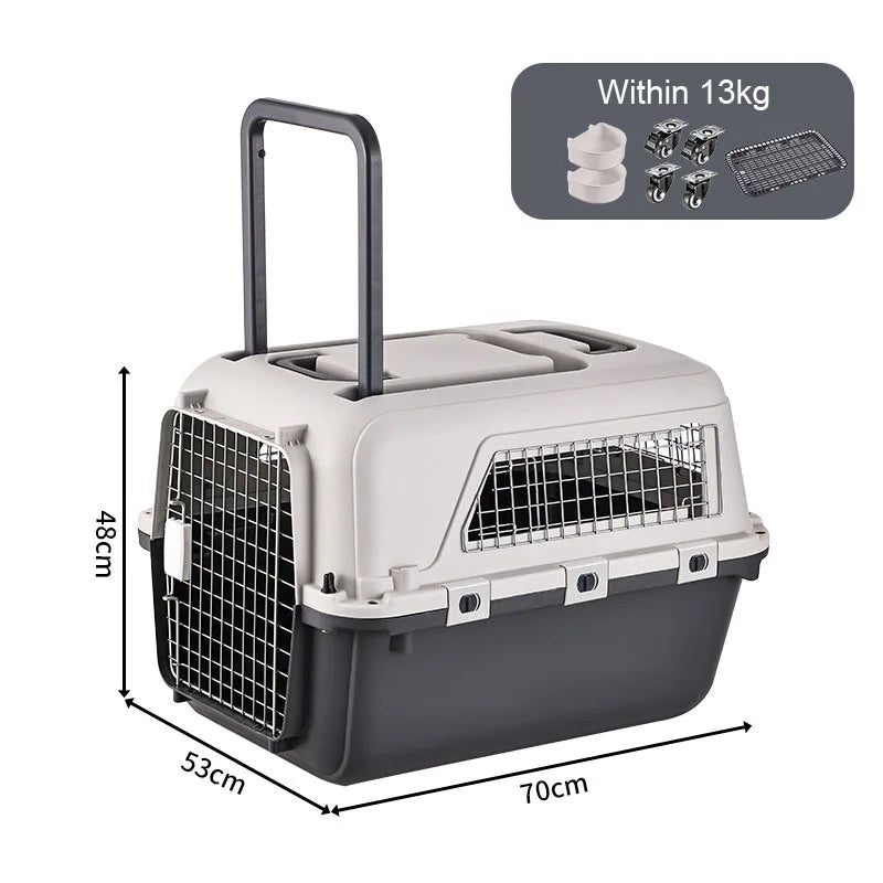 Móbilis™ — Transportín de Viaje de Alta Seguridad para Mascotas