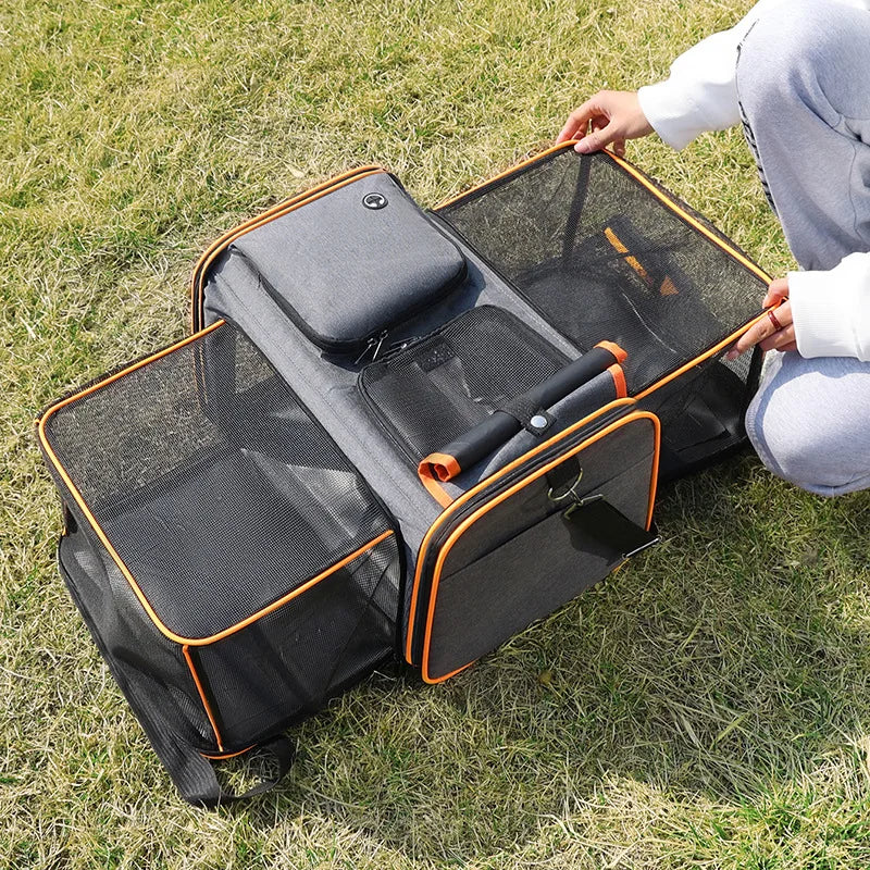 Nébula™ — Transportín Suave y Plegable para Gatos