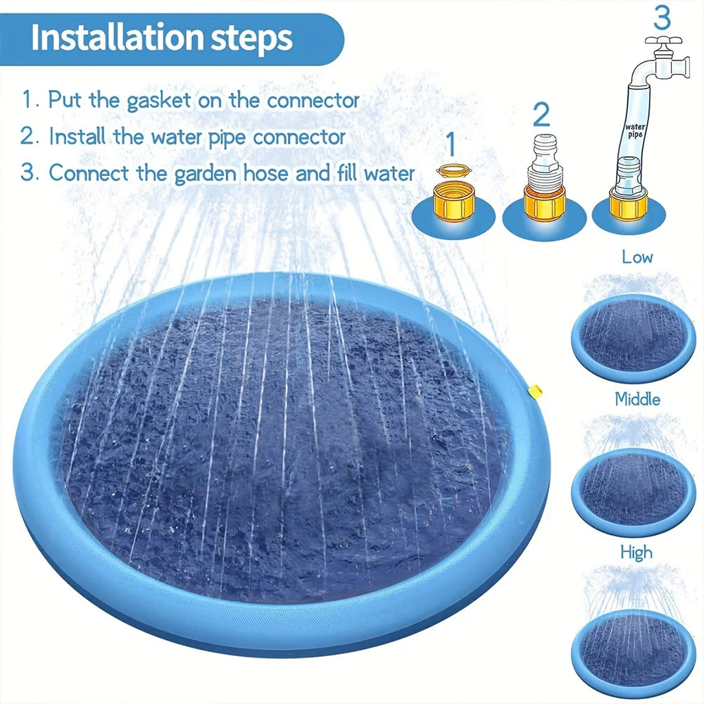 Alfombra de Agua Vielsa™ – Edición Ritual Azul