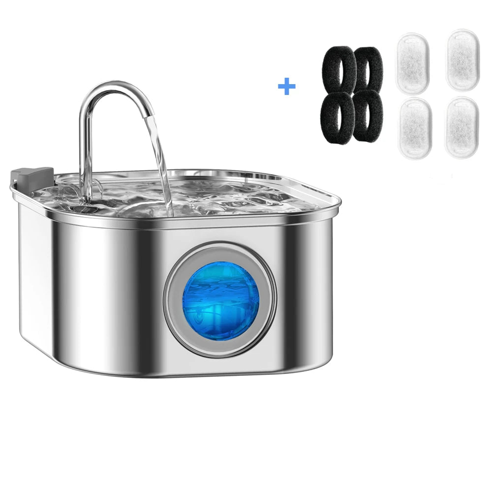 FRESKO™ es un comedero compacto con dispensador de agua incorporado, diseñado para cuidadores que valoran la limpieza, el orden y la practicidad en la rutina diaria.