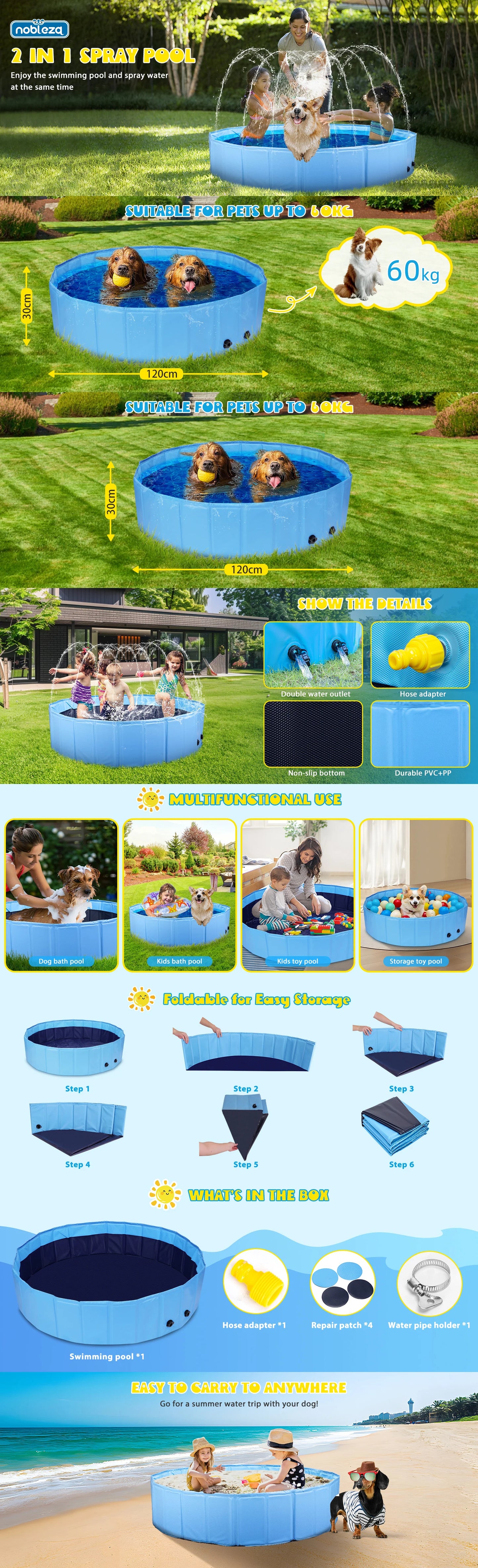 Piscina Interactiva Vielsa™ – Edición Verano Sagrado