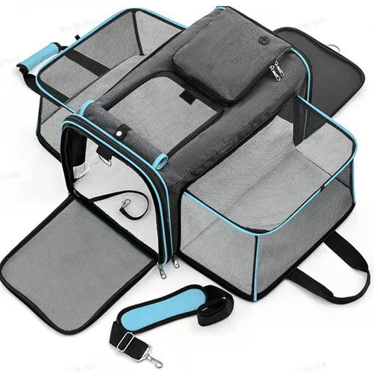 Nébula™ — Transportín Suave y Plegable para Gatos