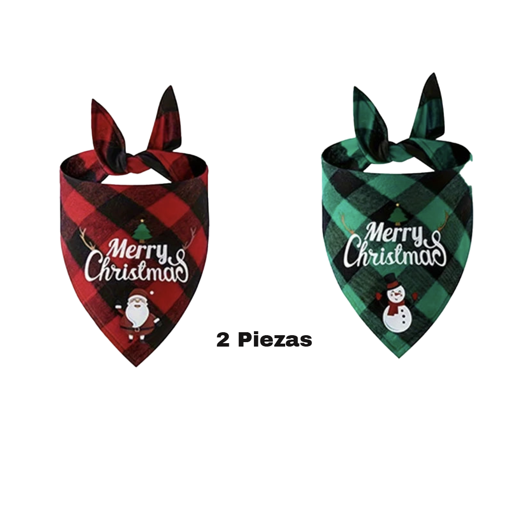 BANDANAPET™ – Pañuelo triangular para perros (edición navideña)